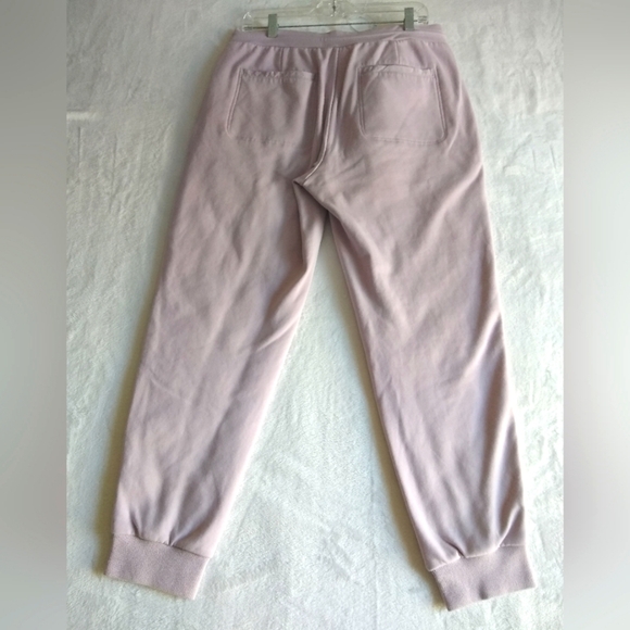 Athleta Apres Quilted Down Lavender Joggers Sz 12 - Picture 4 of 10